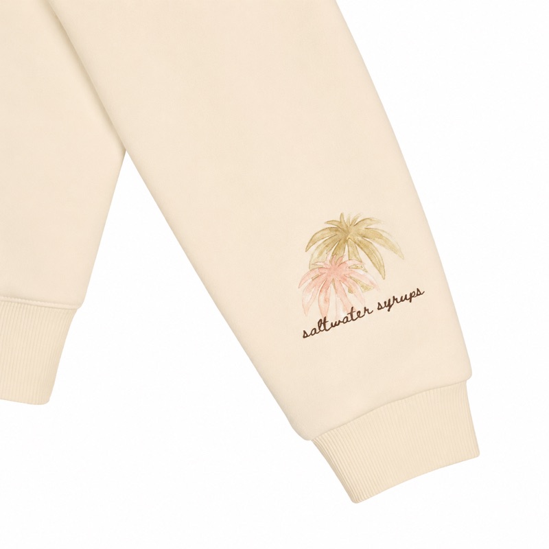Simple Crew Saltwater Sleeve — sleeve design close-up