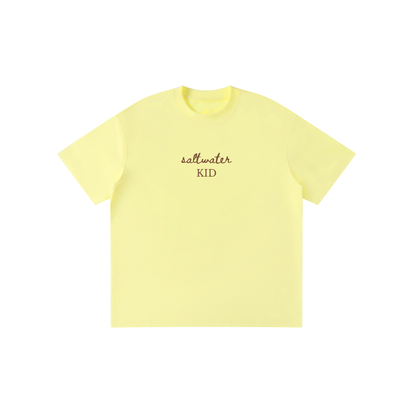 Saltwater Kid Tee — yellow