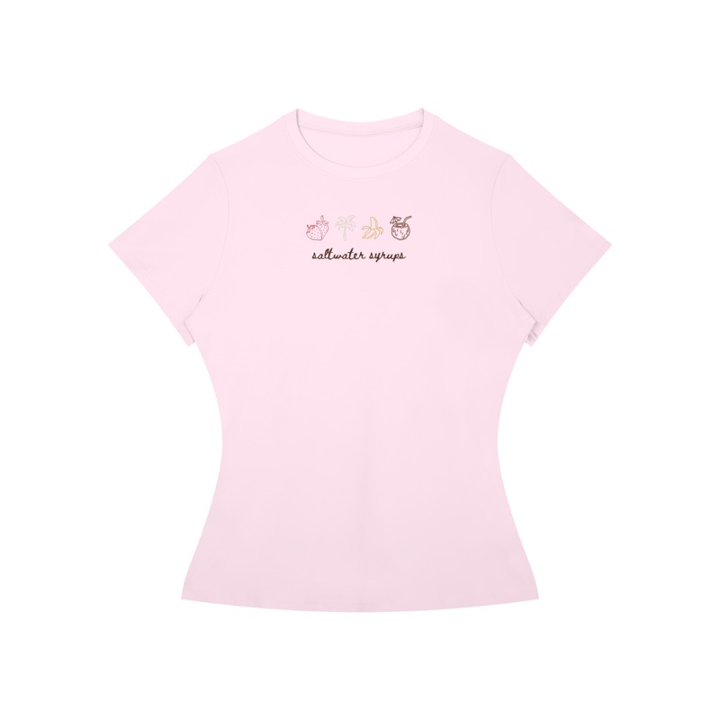 Slim Fit Tee — pink