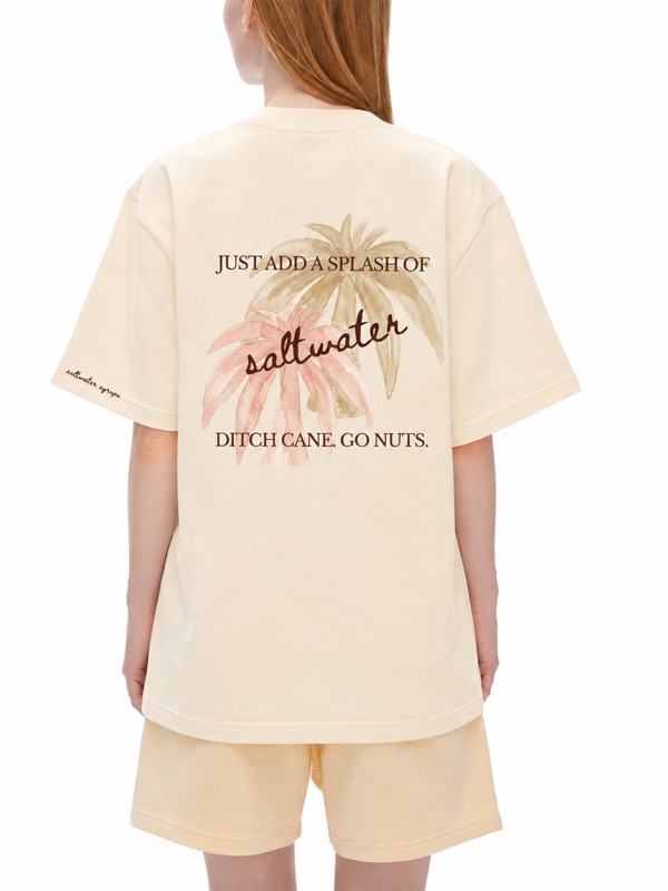Add a Splash of Saltwater Tee — worn back