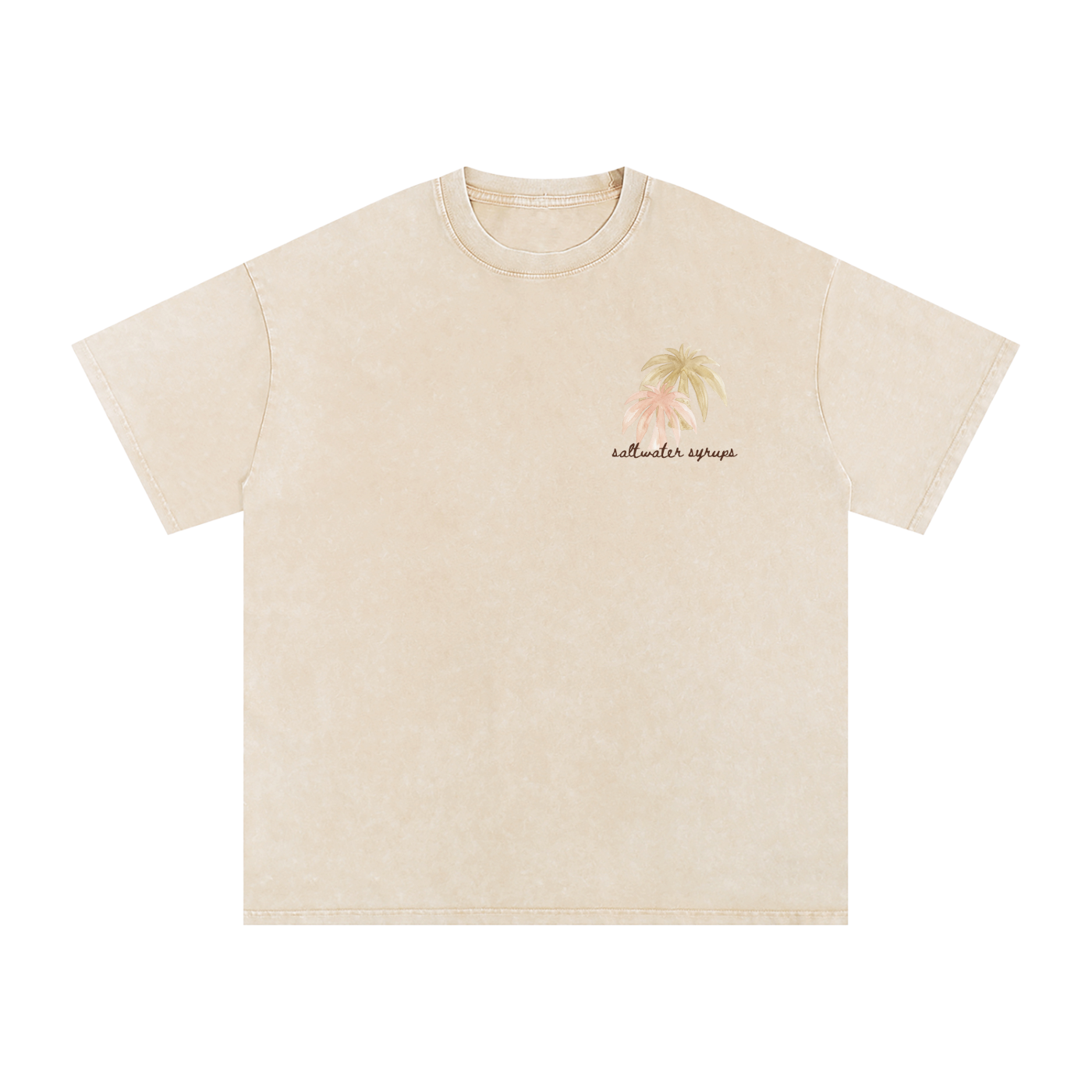 Saltwater Syrups Tee — front