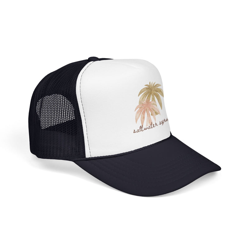 Saltwater Trucker Hat — blue side