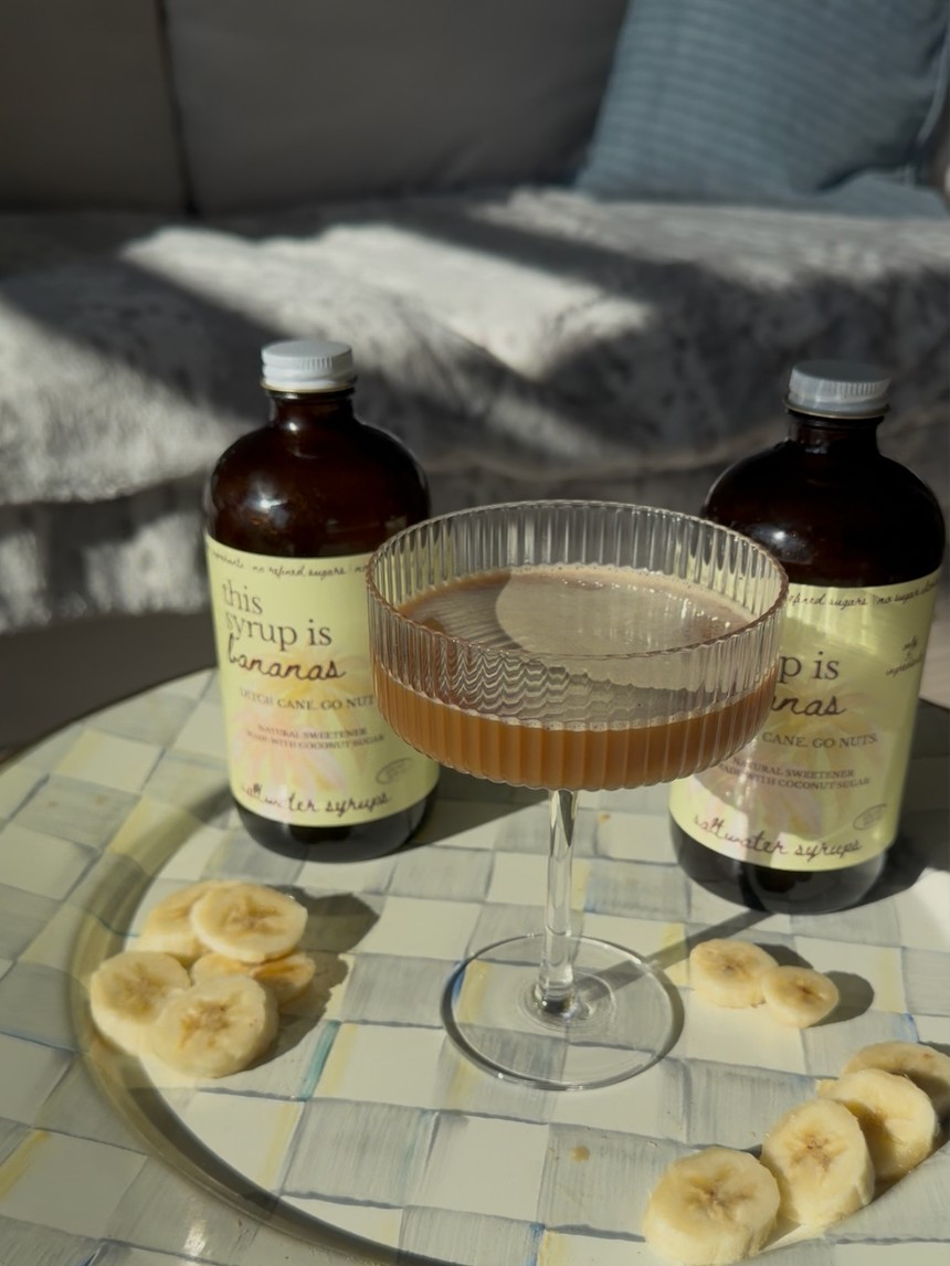 Vanilla Espresso Martini with Saltwater Syrups